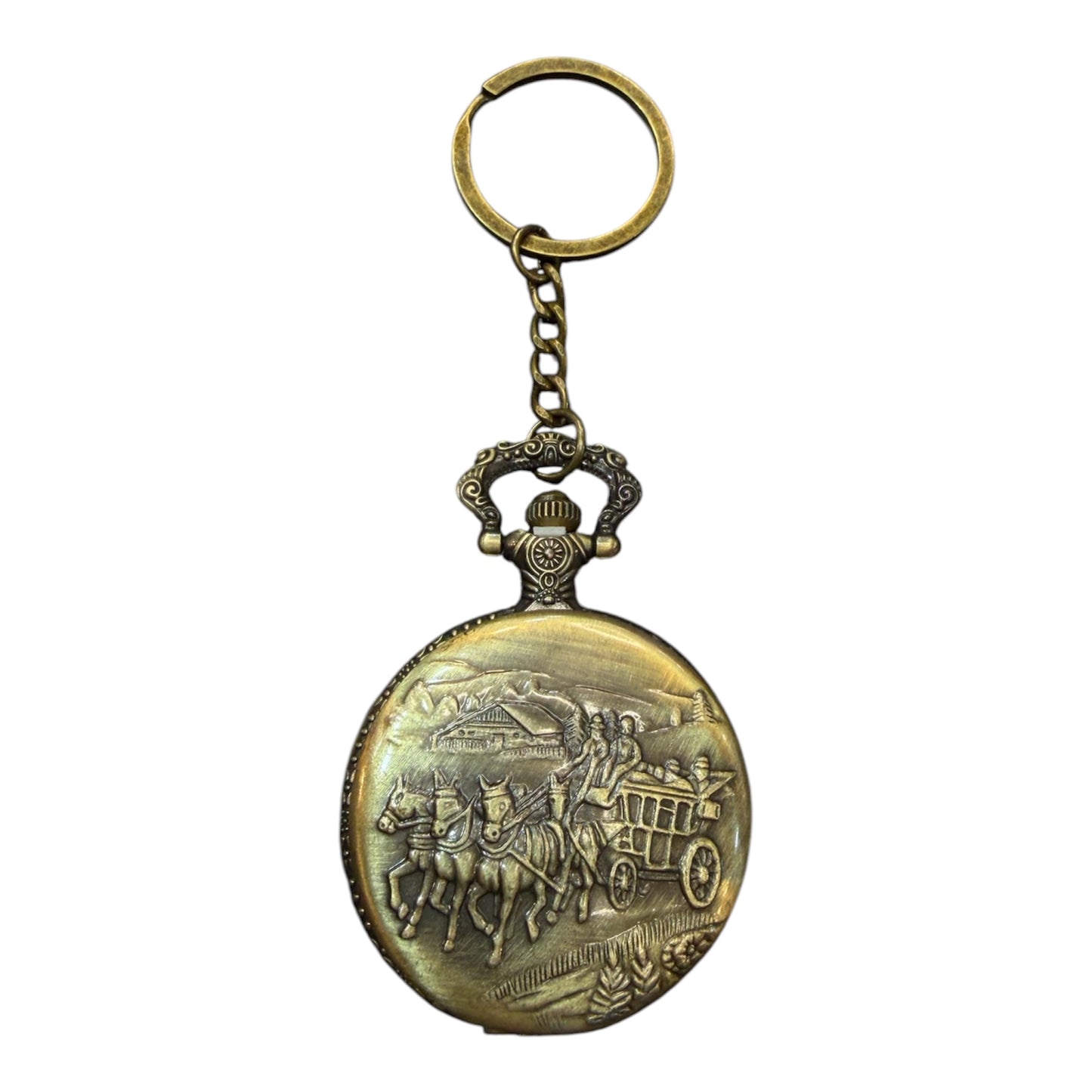 Vintage Clock Keychain