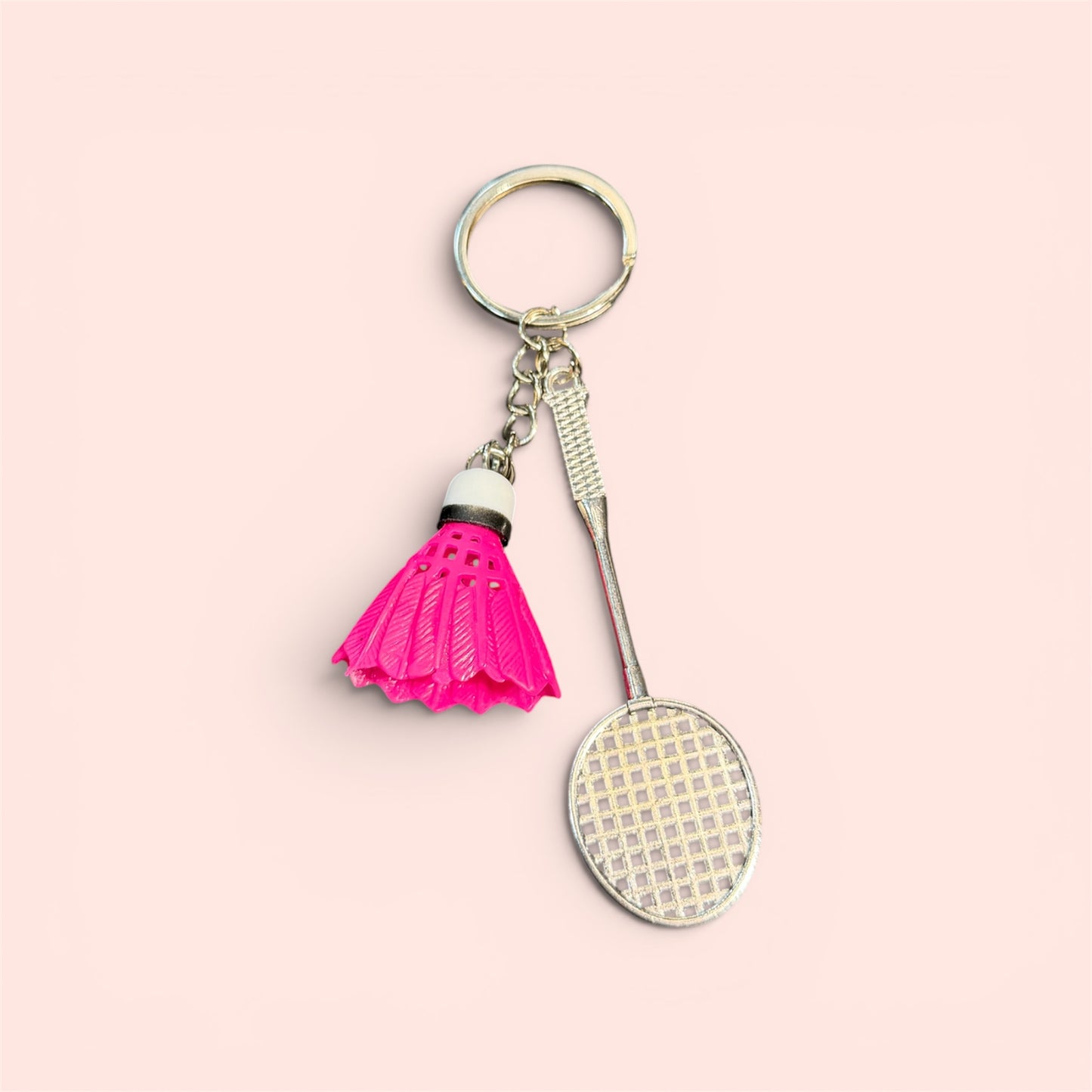 Badminton Keychain