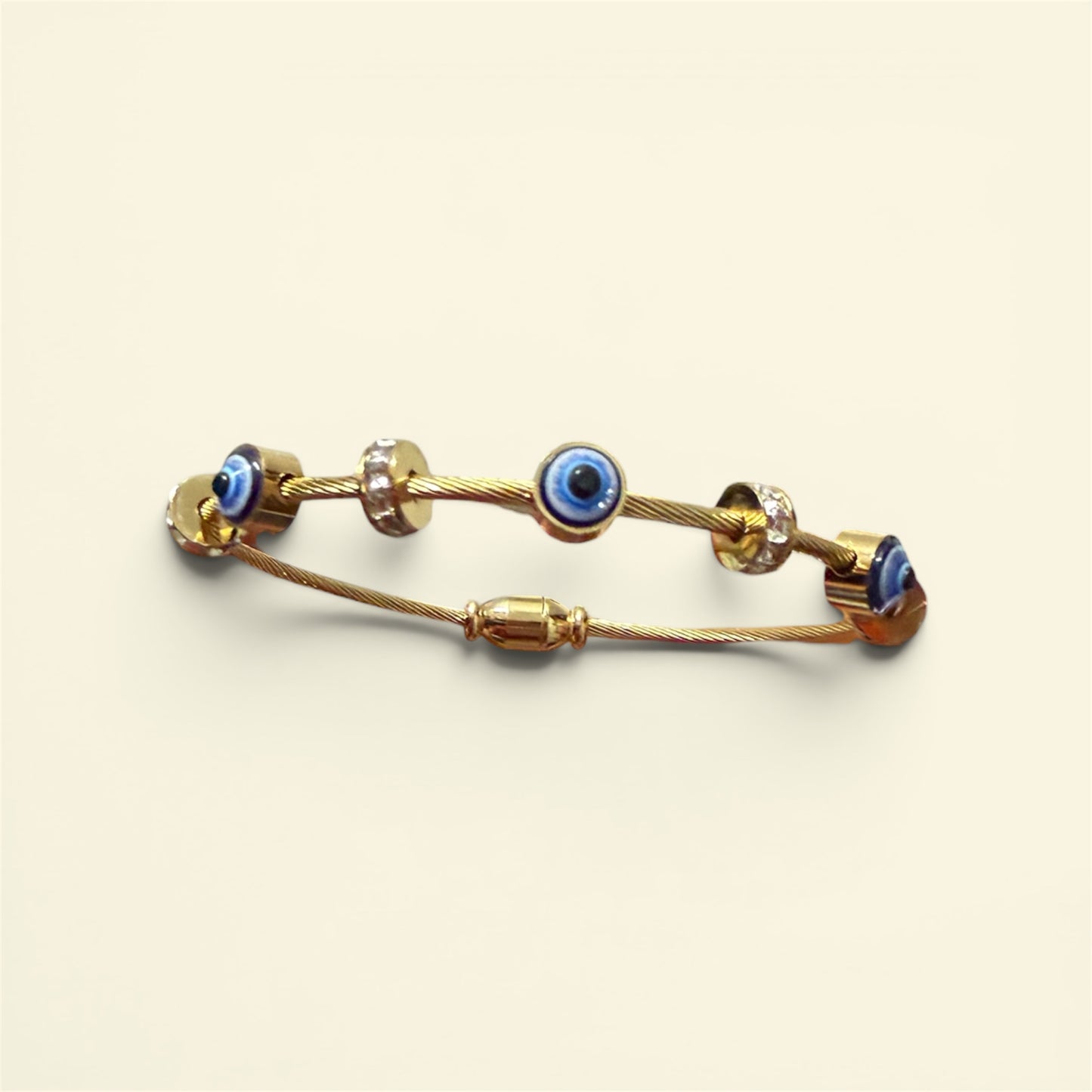 Gold Evil Eye Bracelet