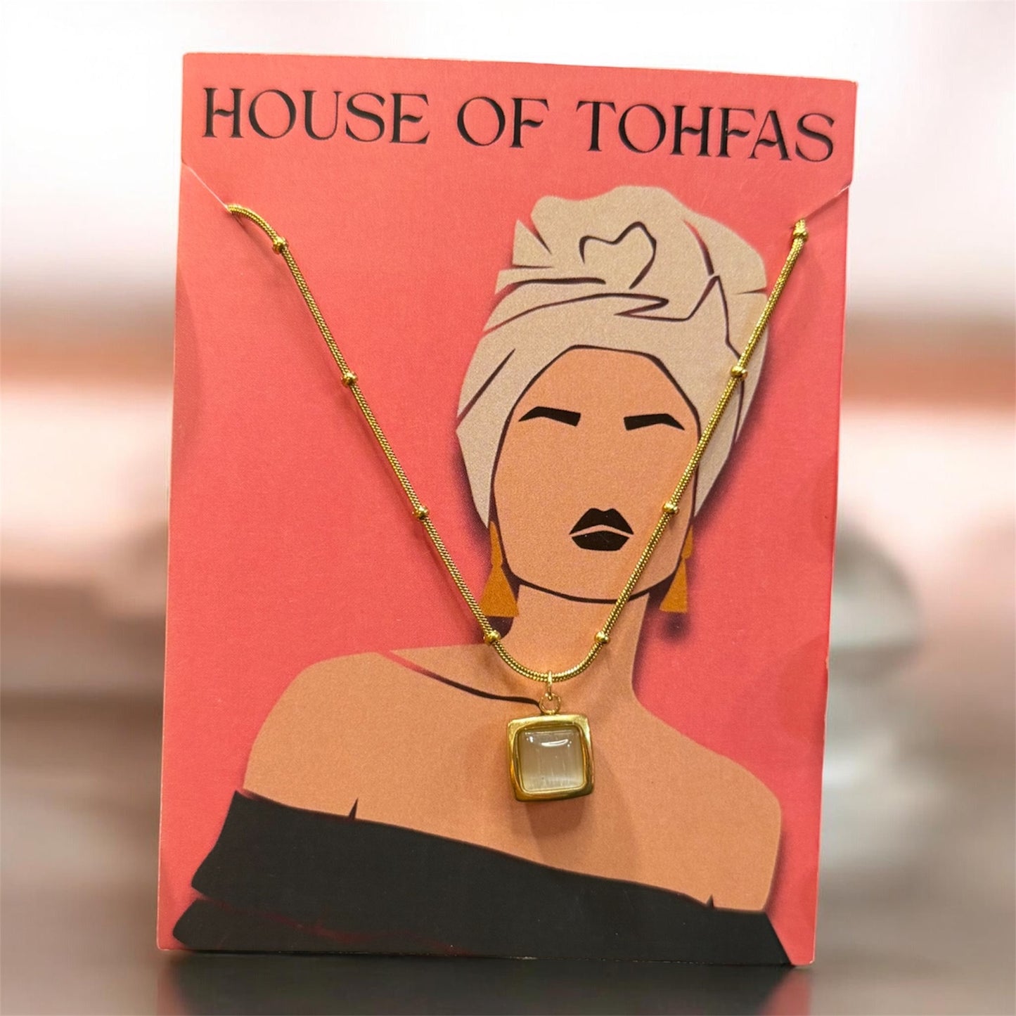 Minimal Beige Pendant