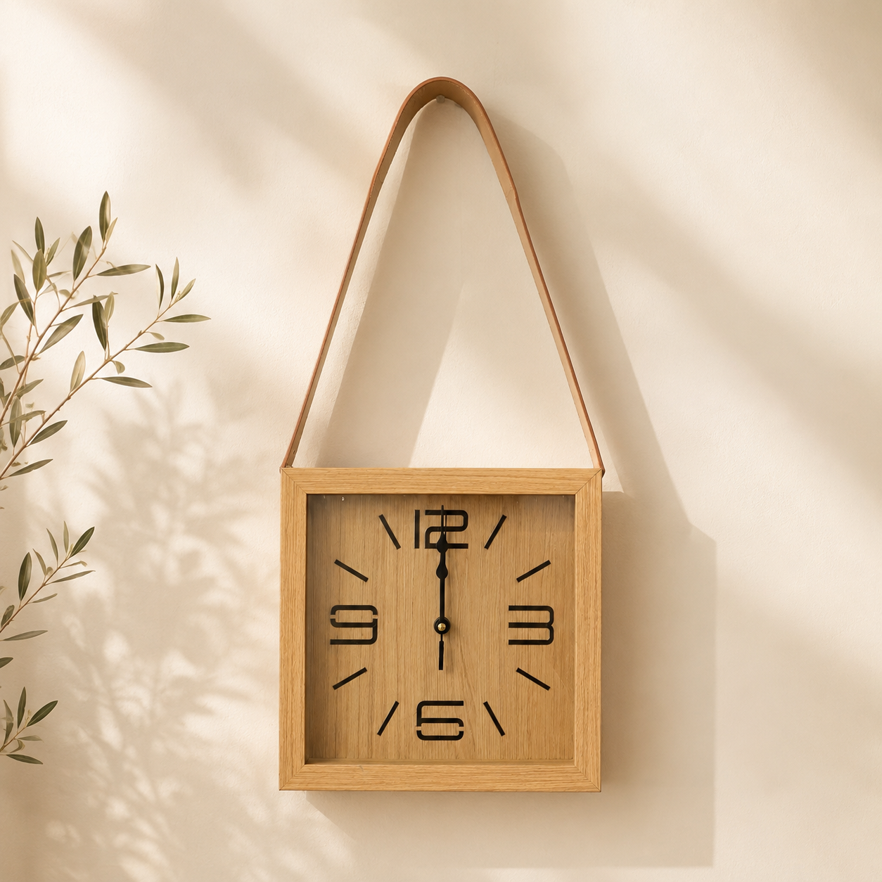 Square Wall Clock