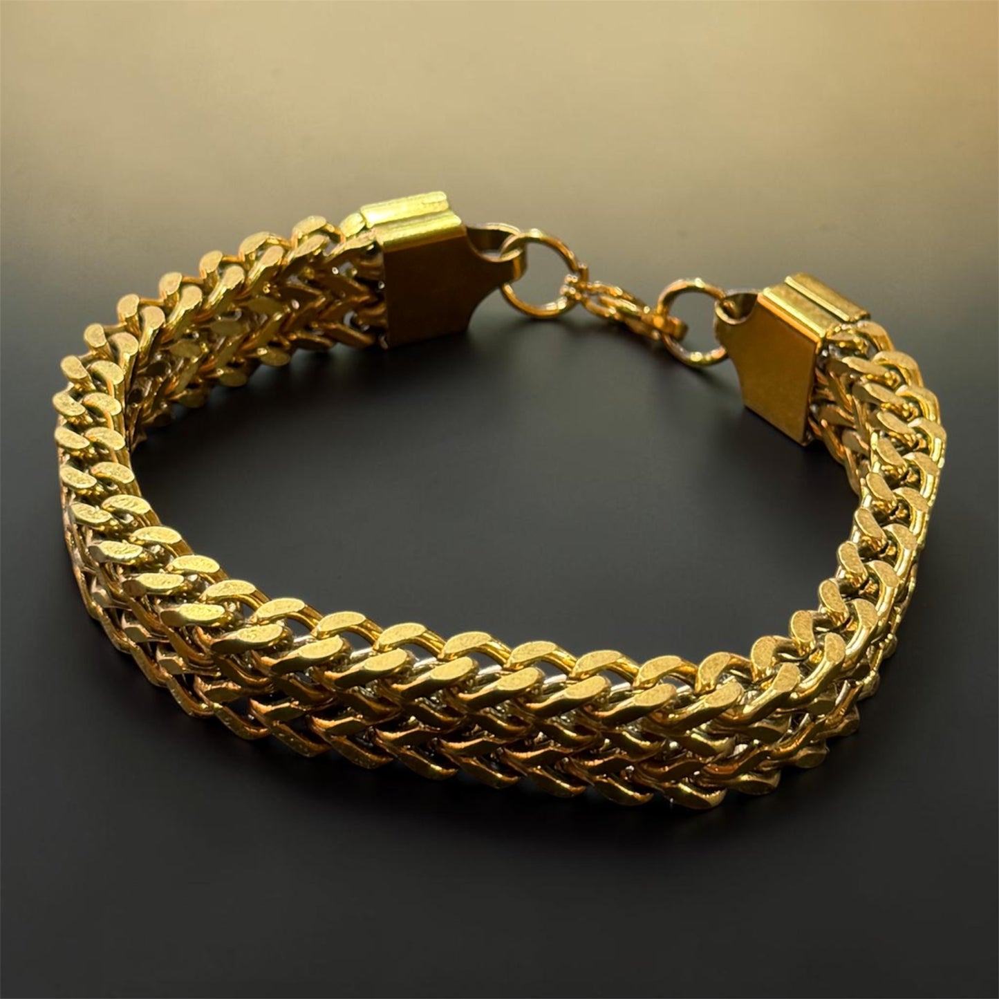 Men Gold Bracelet