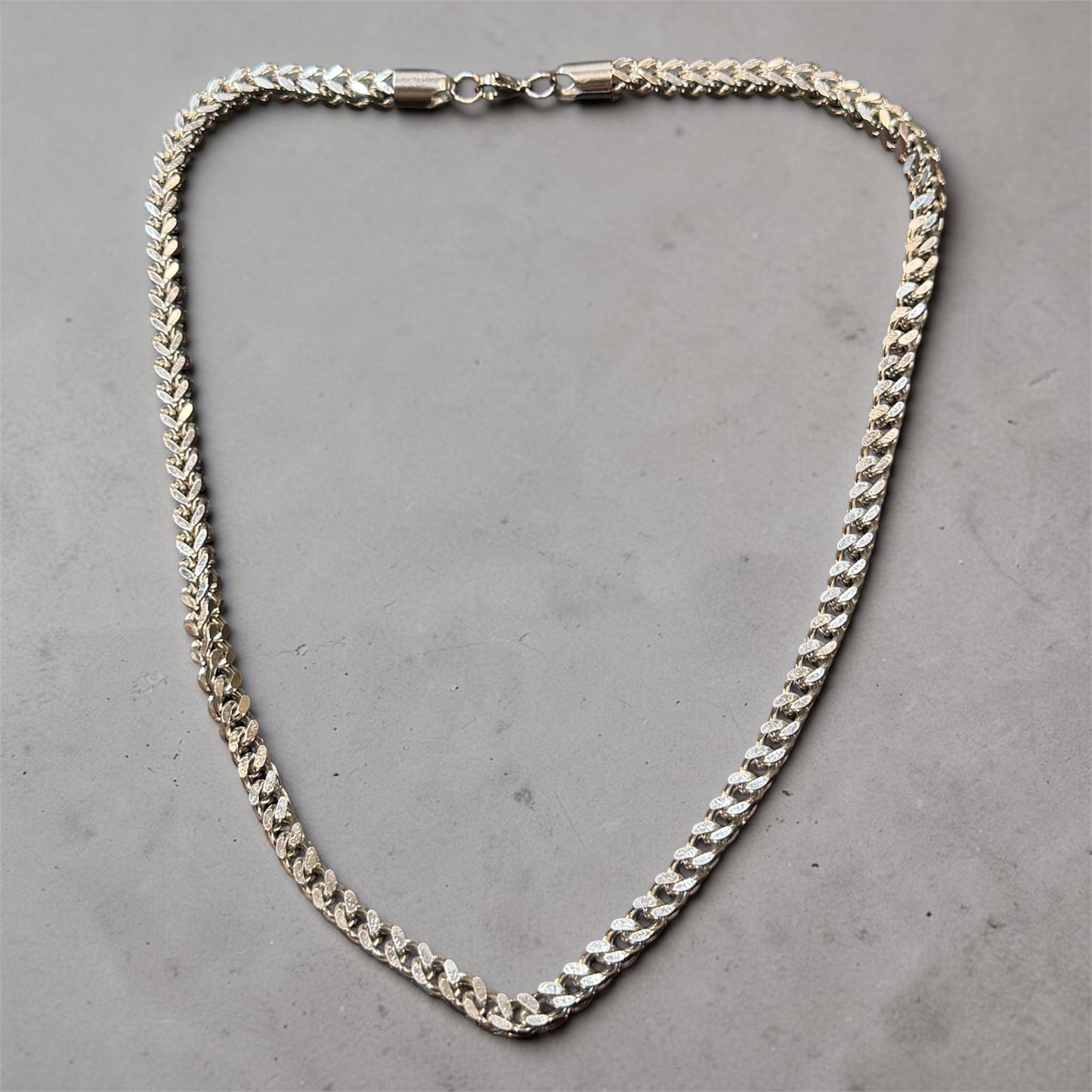 Men Silver Chain