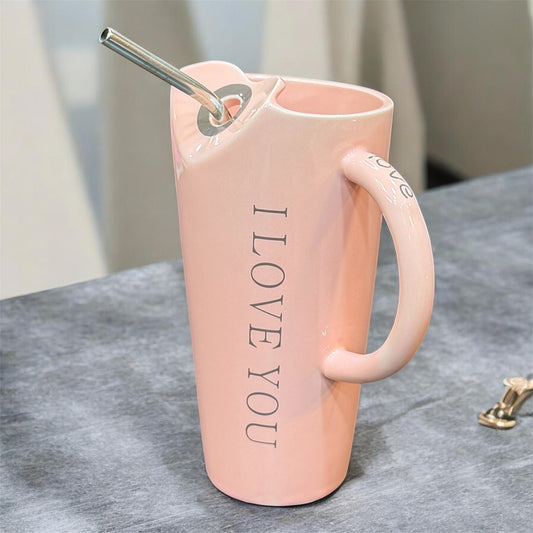 Iloveyou Mug (With Straw)