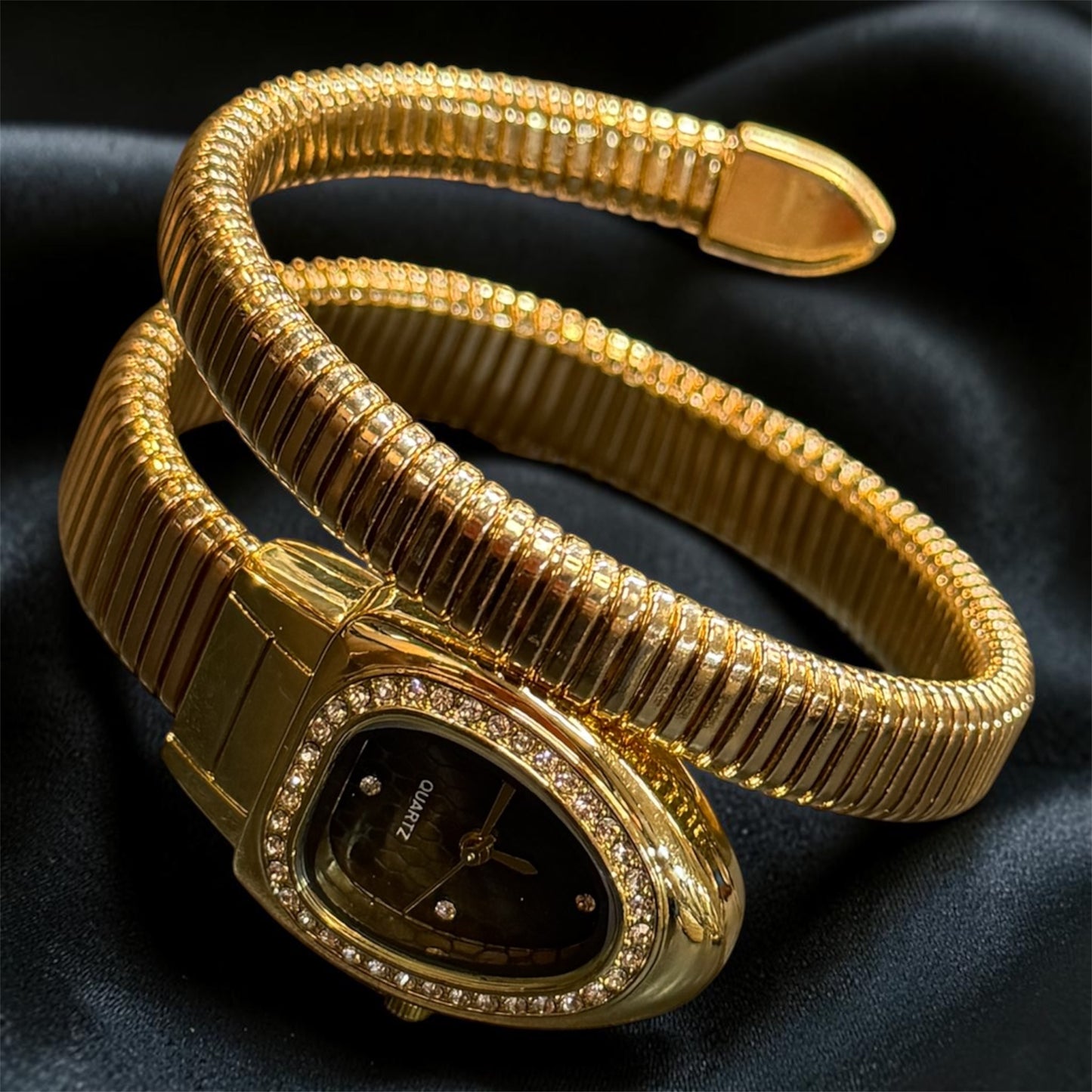 Gold Snake Watch