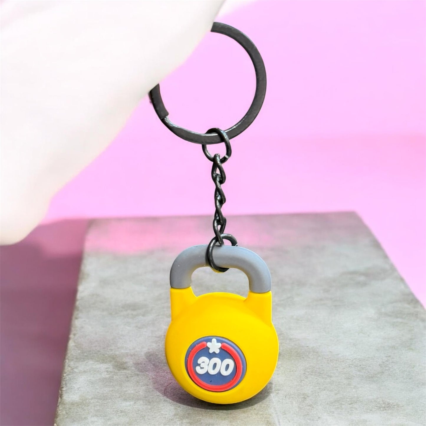 Dumbbell Keychains