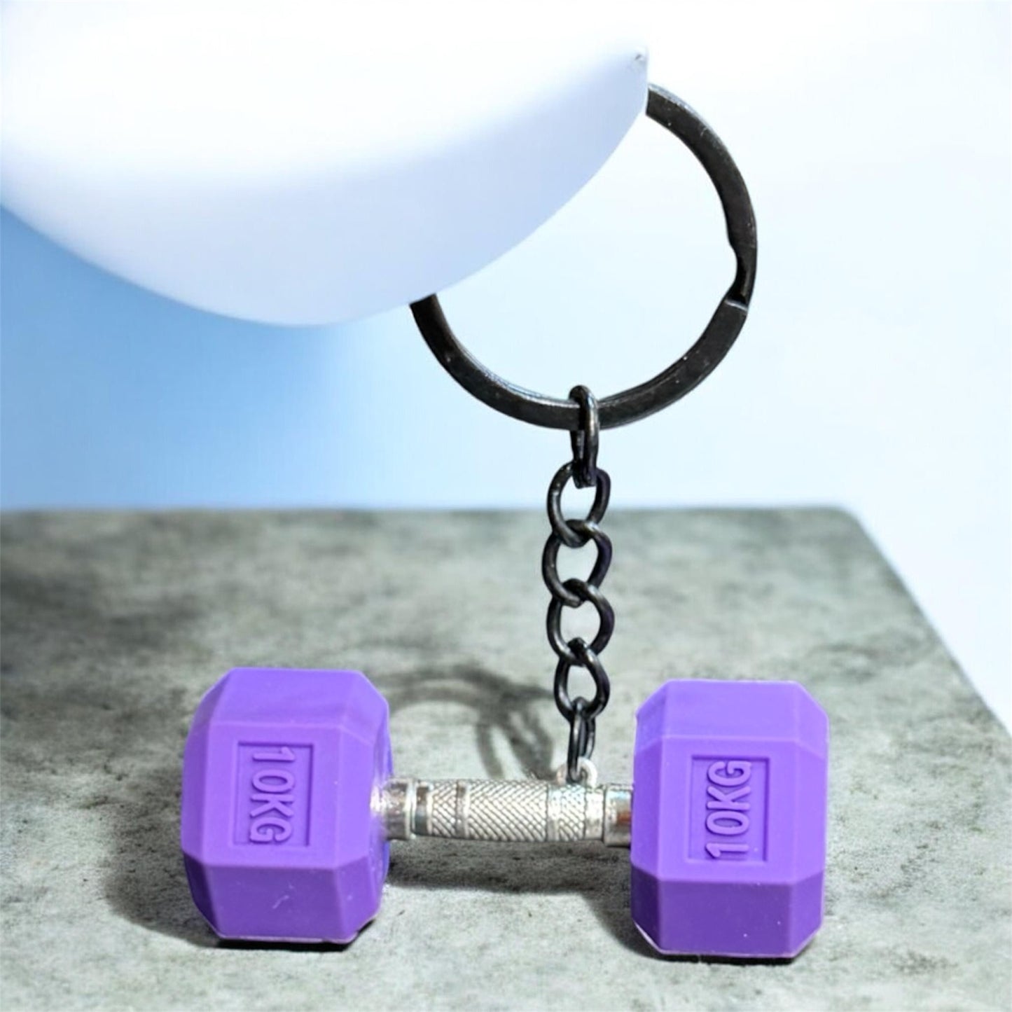 Dumbbell Keychains
