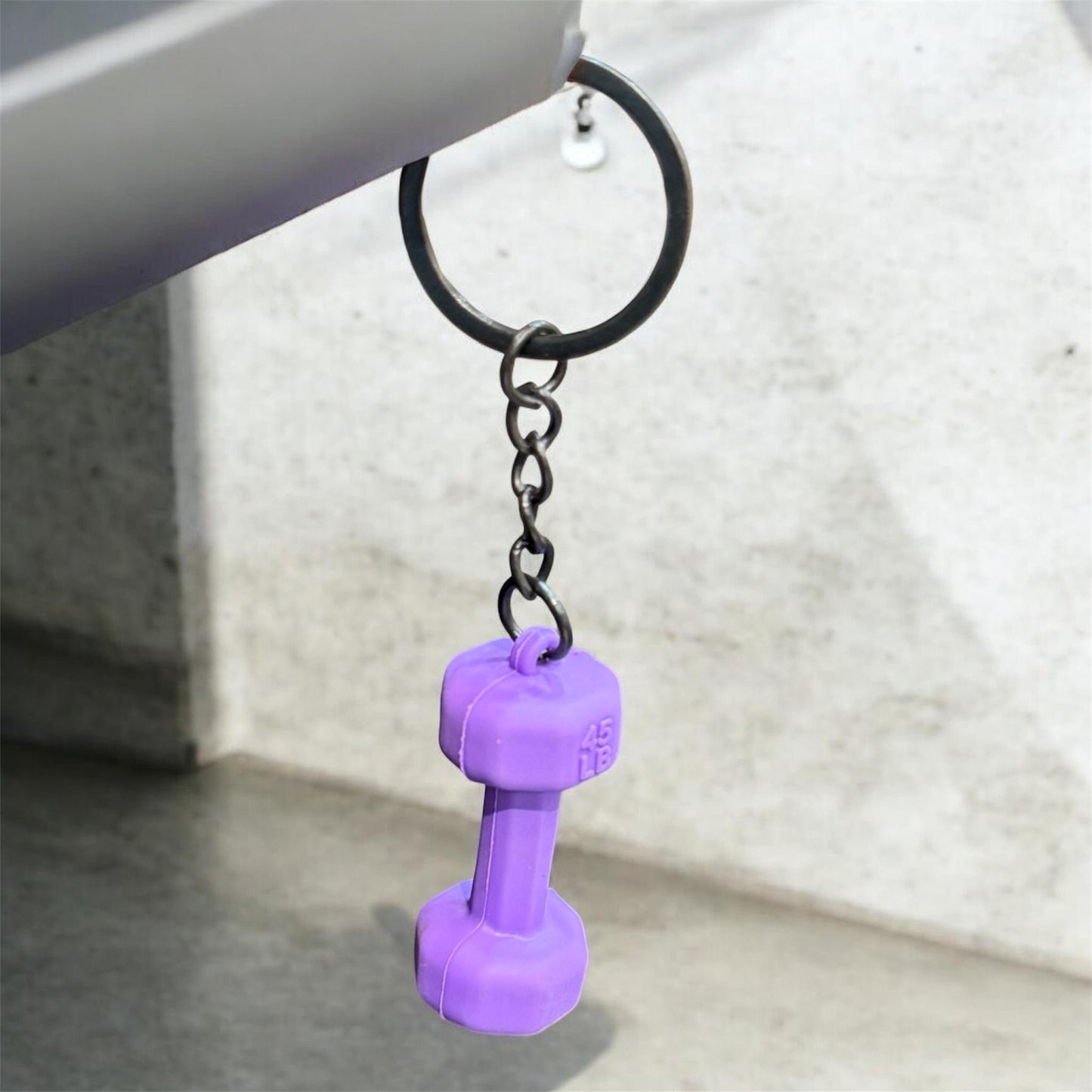 Dumbbell Keychains