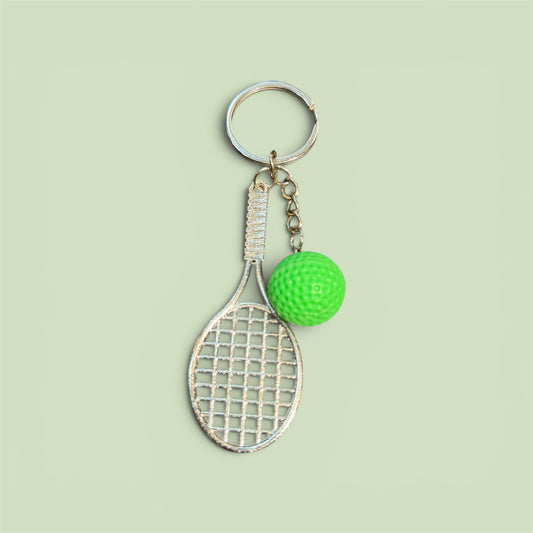 Tennis Keychain