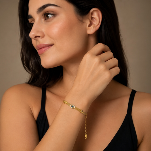Evil eye Chain Bracelet