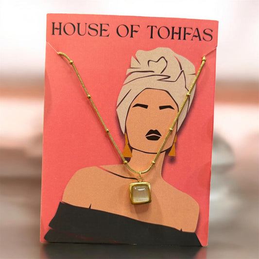 Minimal Beige Pendant