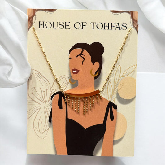 Tassel Statement Necklace