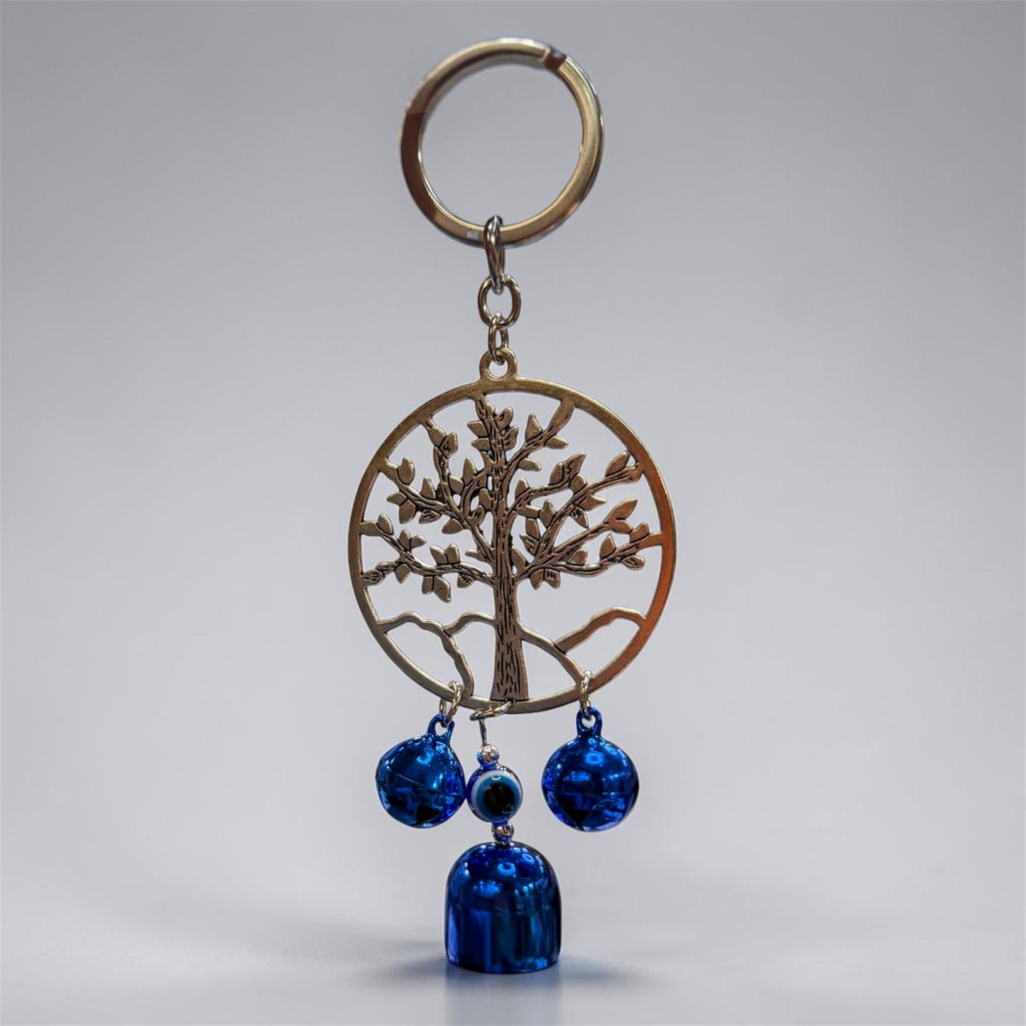 Tree Evil Eye Keychain