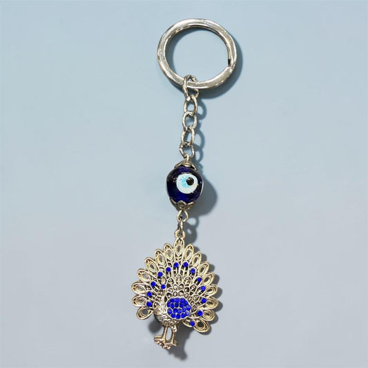 Peacock Keychain