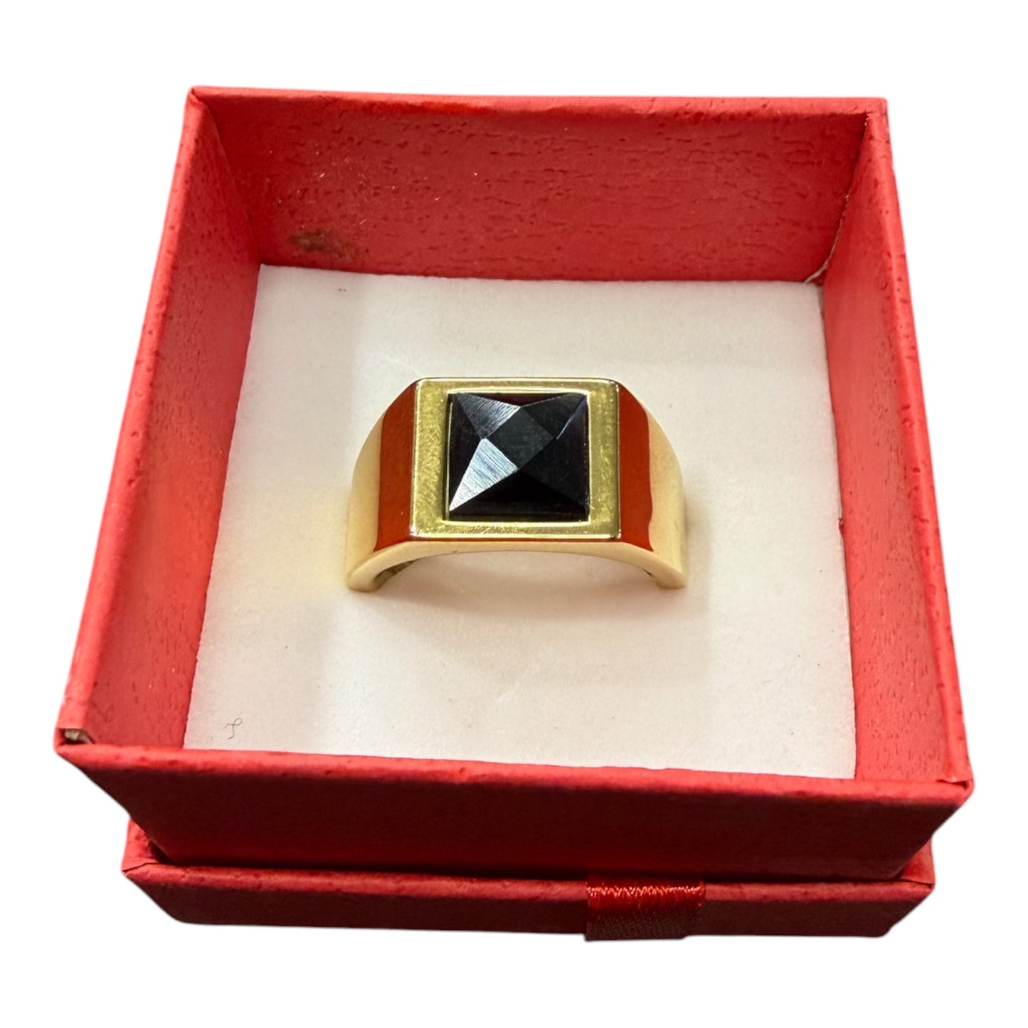 Black Stone Men’s Ring