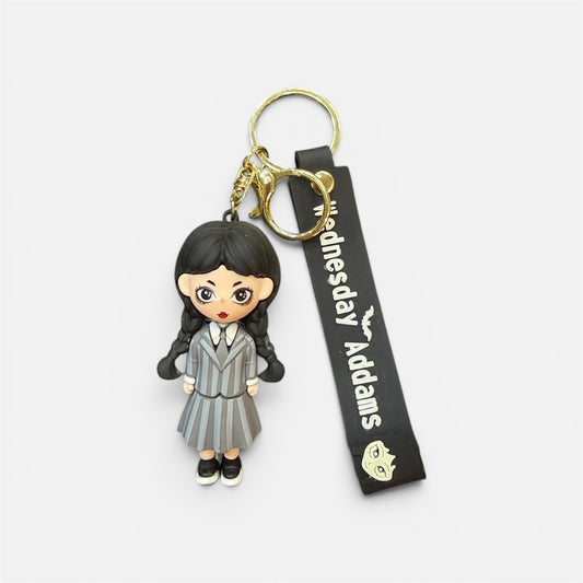 Wednesday Keychain