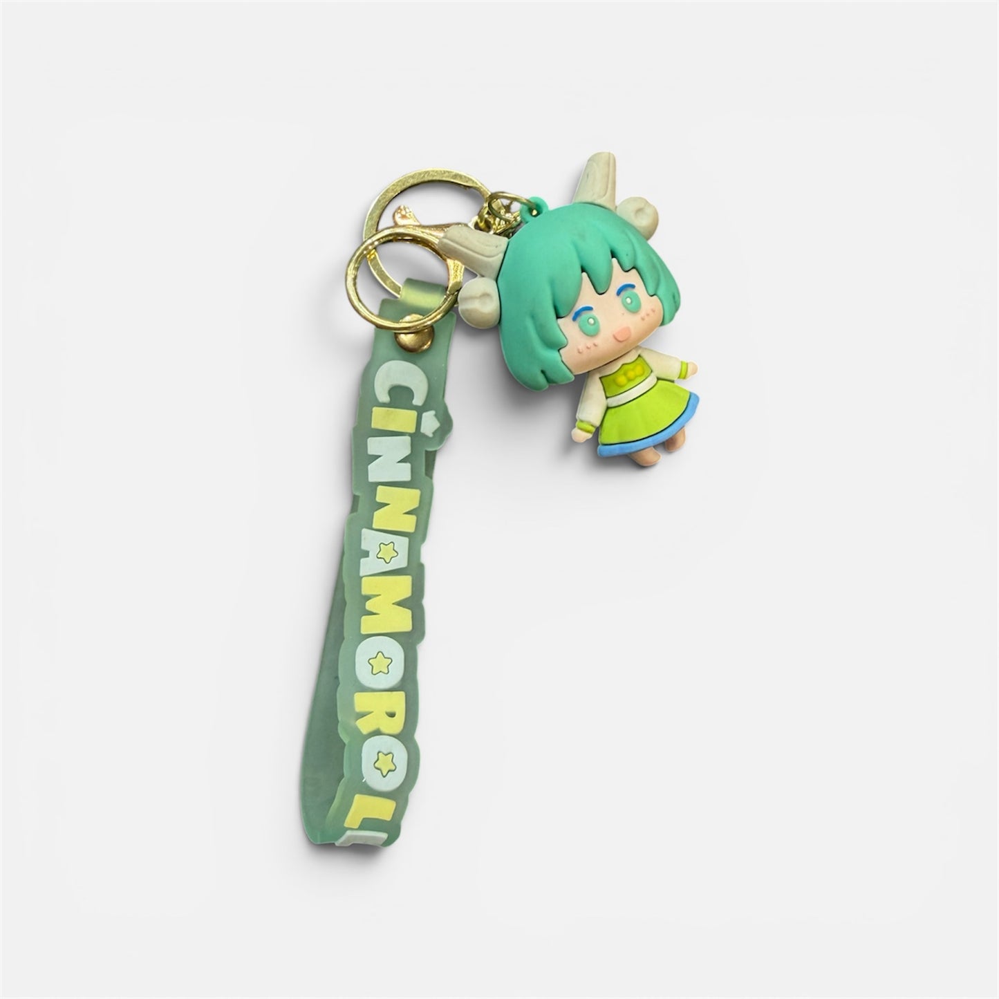 Green Doll Keychain