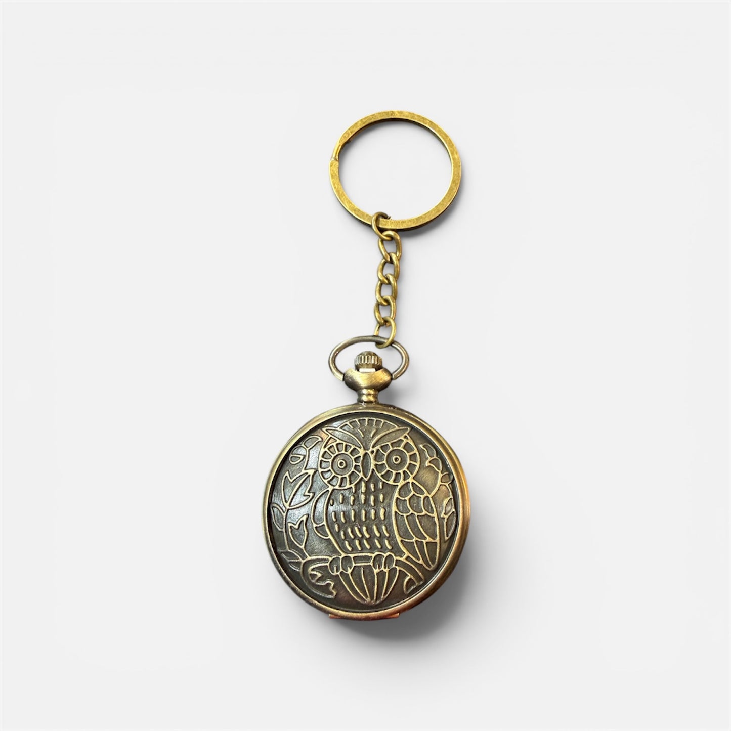 Vintage Clock Keychain