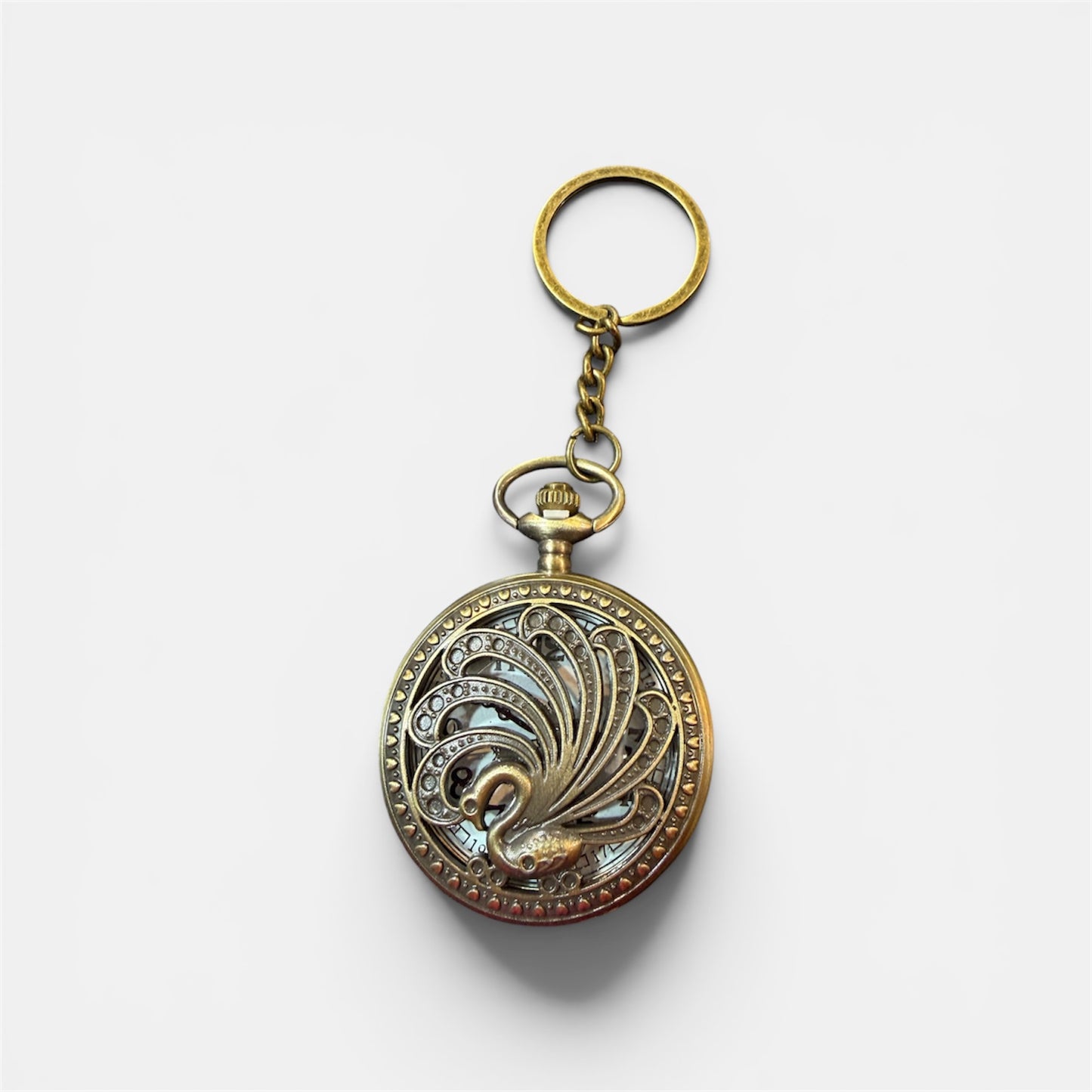 Vintage Clock Keychain