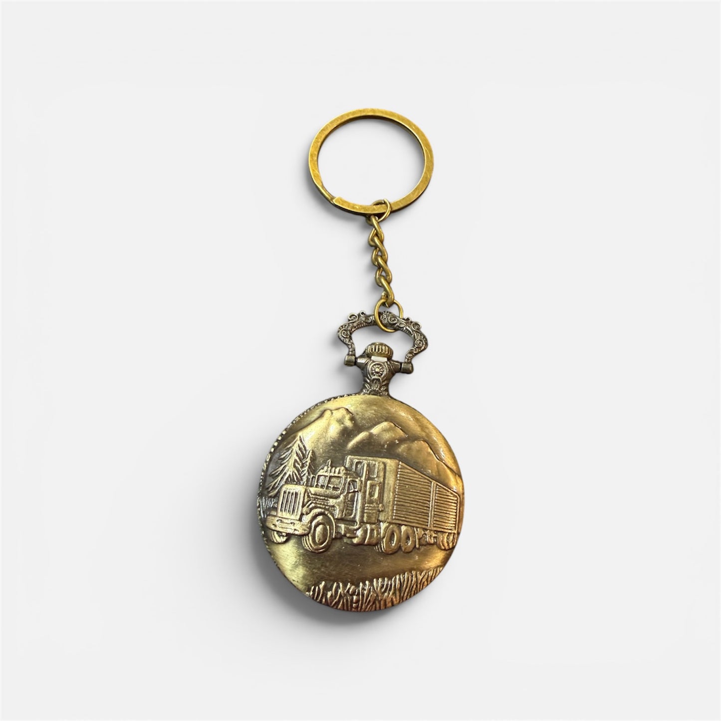 Vintage Clock Keychain