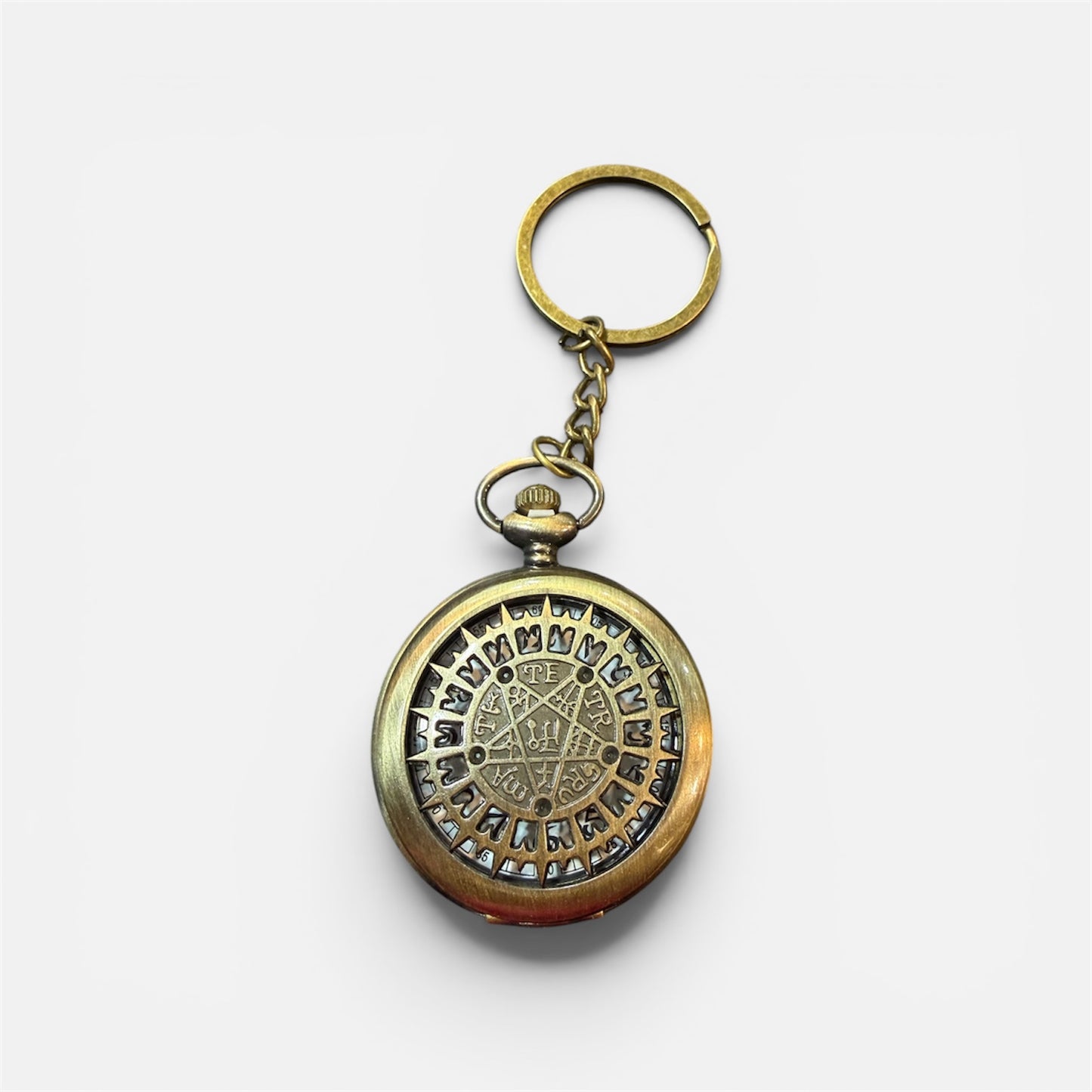 Vintage Clock Keychain