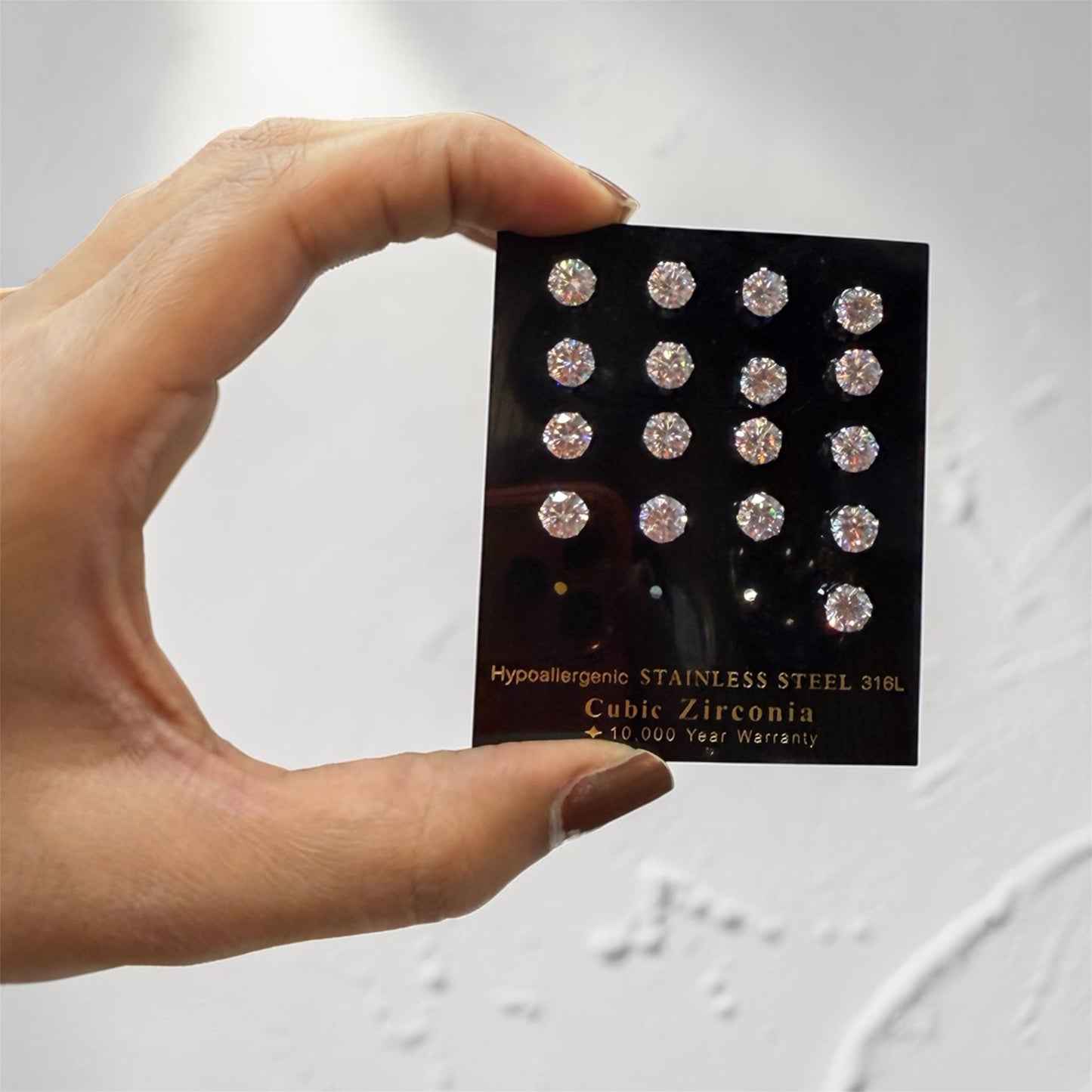 Solitaire Studs (Pair)