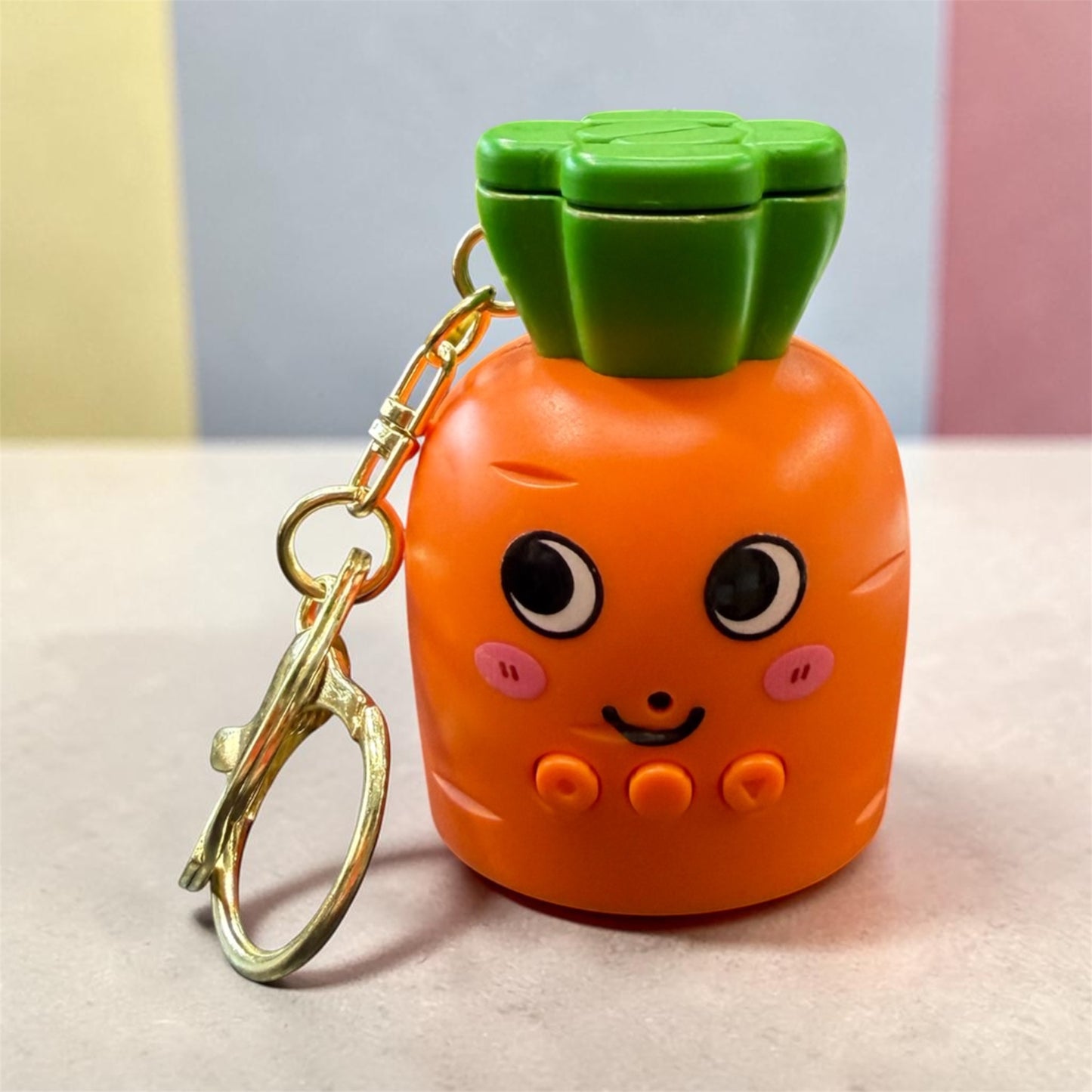 Carrot Recorder Keychain
