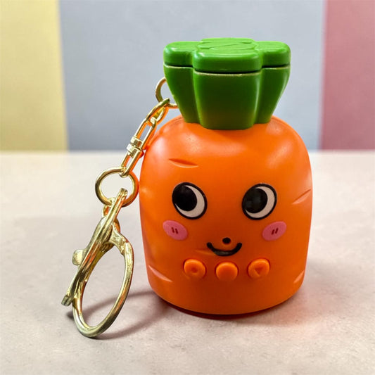 Carrot Recorder Keychain