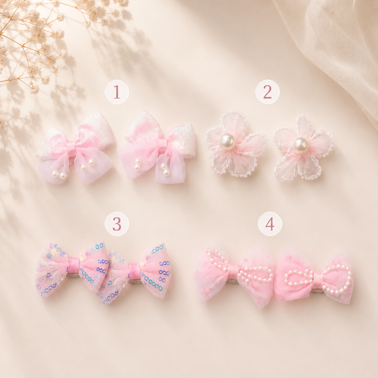 Pink Clip ( per clip )