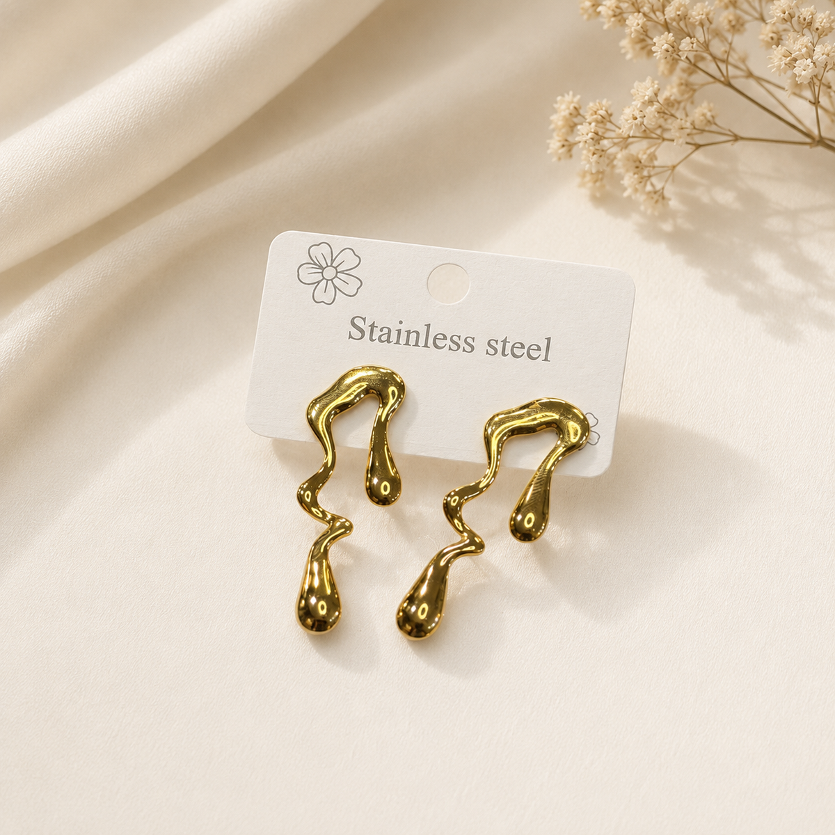 Melting Earrings