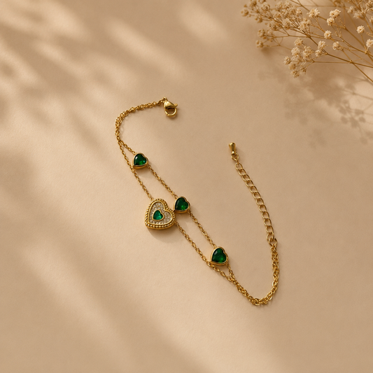 Green Stones Bracelet