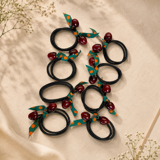 Cherry Hair Tie