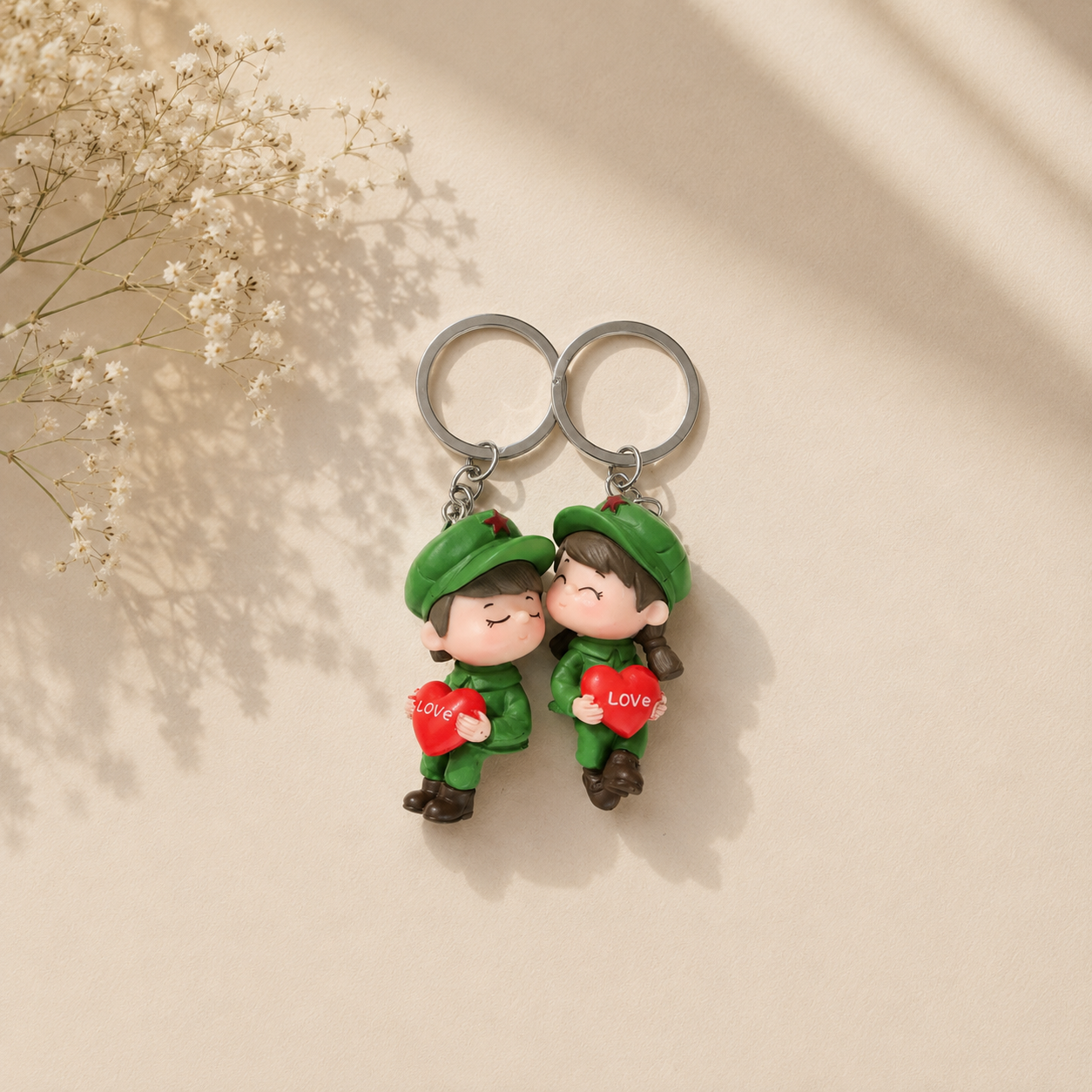 Couple Keychain