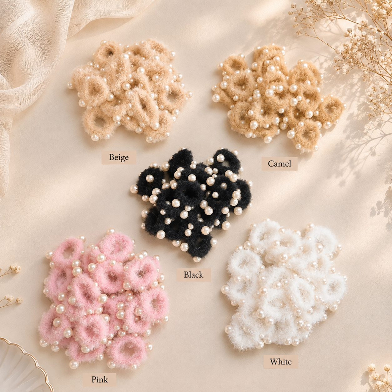 Pearl Hair Ties