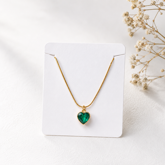 Green Heart Pendant