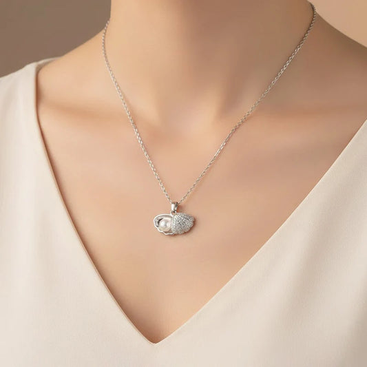 Silver Shell Pendant
