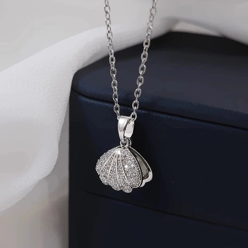 Silver Shell Pendant