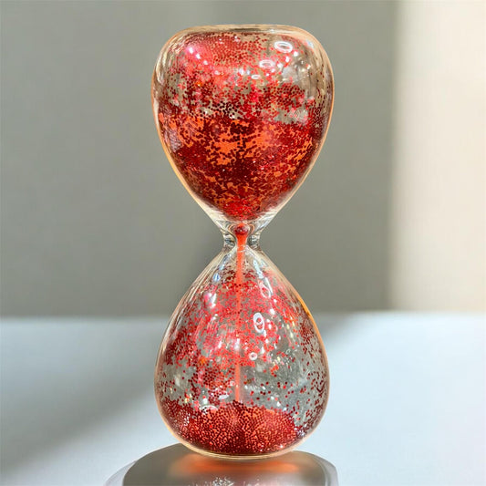 Sparkling 1 min hourglass