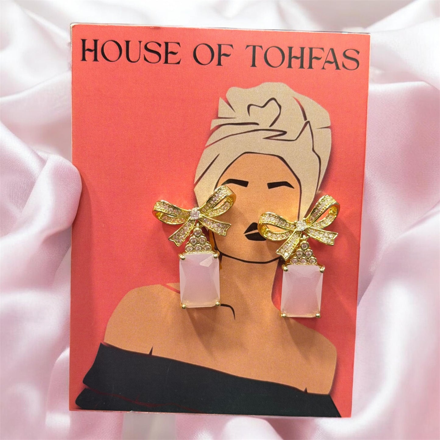 Bow Drop Earrings
