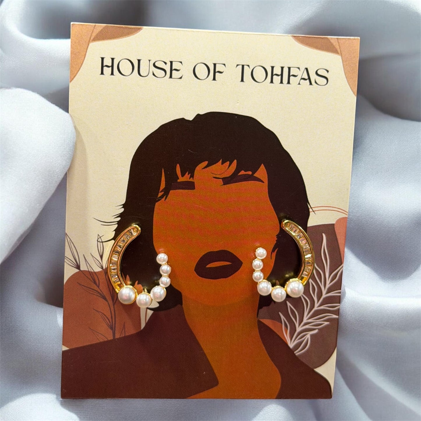 6 pearls Earrings